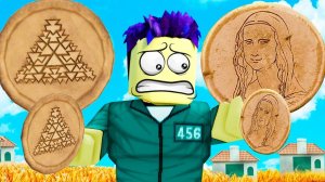 ВЫПАЛ САМЫЙ СЛОЖНЫЙ ТРЕУГОЛЬНИК! МОНА ЛИЗА В ИГРЕ В КАЛЬМАРА В ROBLOX