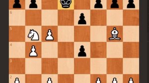 Белые неожиданно идут 2 ходом слон g5 и грамотно выигрывают_ не каждый КМС устоит