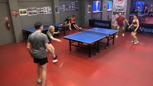 отбор Перекрестенко/Люжина (1054) - Веселов/Попова (823) настольный теннис 22.03 Парный МИКСТ турнир