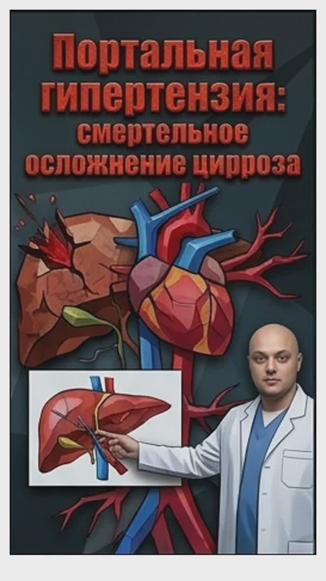 Портальная гипертензия: смертельное осложнение цирроза