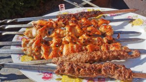 Весенний куриный шашлык и люля кебаб в марте 2026 года