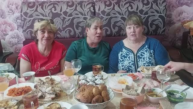 С Валентиной в гостях у ее подруги Веры