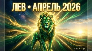 ЛЕВ — Гороскоп апрель 2026: Время сиять иначе. Мудрость и достоинство