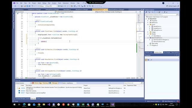 2026-02-12. Занятие 5. События формы. Проект Будильник