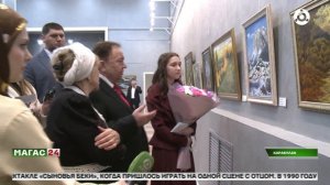 В Ингушетии открылась первая персональная выставка 16-летней художницы