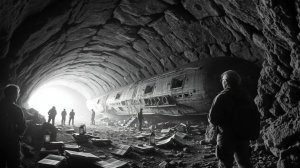 В тайгу с неба упала металлическая пластина с письменами