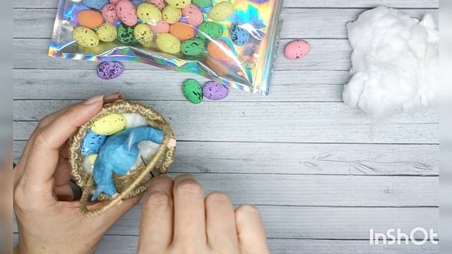 ПАСХАЛЬНЫЙ ЗАЙКА В КОРЗИНЕ, часть 6