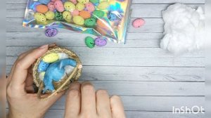 ПАСХАЛЬНЫЙ ЗАЙКА В КОРЗИНЕ, часть 6