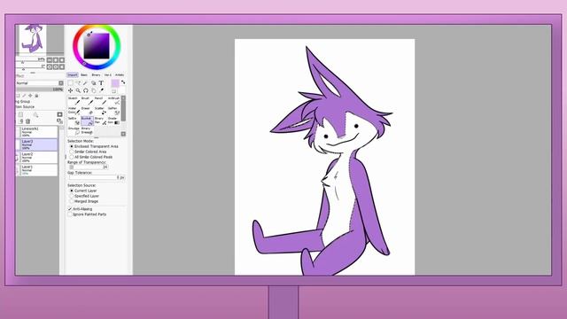 Фурри мультик про фурсону и цвет