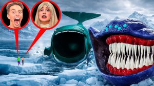 Я ЗАПУСТИЛ ПОДВОДНЫЙ ДРОН И НАШЁЛ БЛУПА И ЭЛЬ ГРАН МАЯ ВО ЛЬДАХ