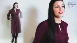 Имитация складок Защипы на платье или юбке