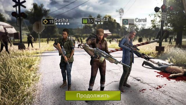 Walking dead:No mans land.  Прохожление недельных испытаний #1