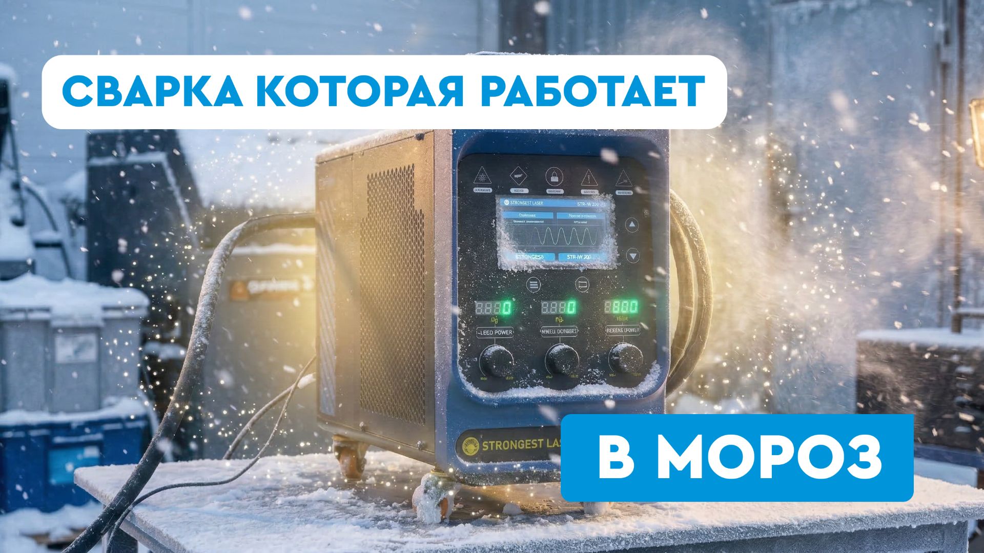 -30°C? +60°C? Эта лазерная сварка ломает правила