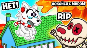 САМОЕ СИЛЬНОЕ ЛАВА ЦУНАМИ В РОБЛОКС! ROBLOX! 🔥🌊