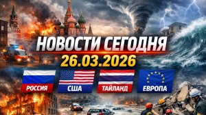 Экстренный вызов: Москва, катаклизмы и ЧП 26.03.2026