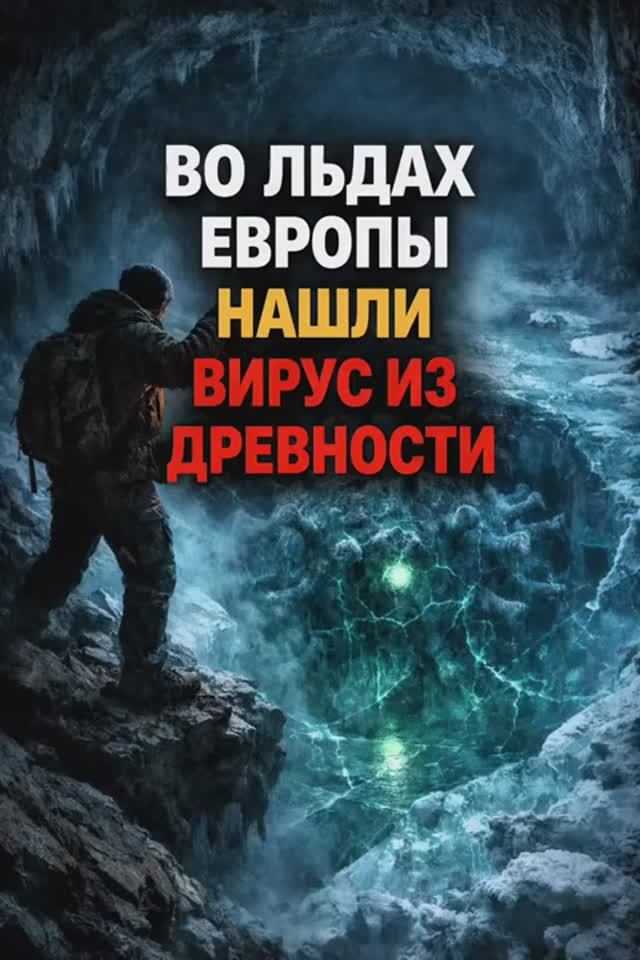 Во льдах Европы нашли вирус древности