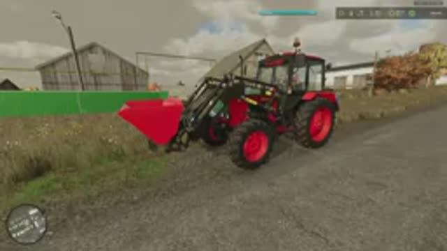 Farming Simulator 22 Село Ягодное. "Новый МТЗ и золотой песок" #3