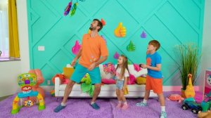 Children learn to cook and help adults - Nastya and friends