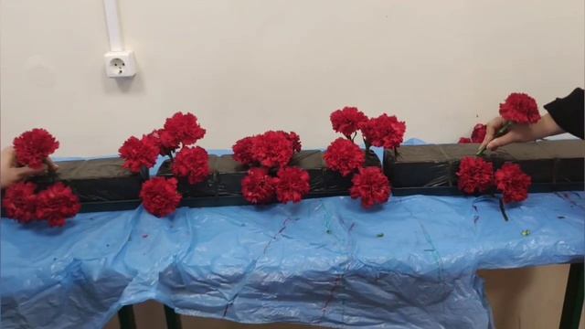 Цветочная композиция для Голгофы