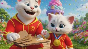 ПРИКЛЮЧЕНИЯ КОШЕК ПАПА И ДОЧКА 4 СЕРИЯ