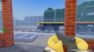 ЛЕДЯНОЙ ПОЕЗД! ЗИМНЯЯ ПОЕЗДКА НА ПОЕЗДЕ В АПОКАЛИПСИС! ЗАМОРОЖЕННЫЕ МЕРТВЫЕ РЕЛЬСЫ В ROBLOX