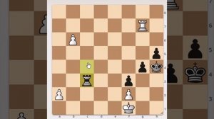 Гениальный способ выиграть в спорном ладейном окончании, когда грозит мат в 1 ход