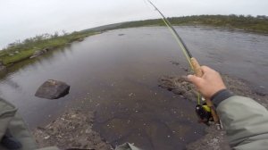 На реке Териберка.