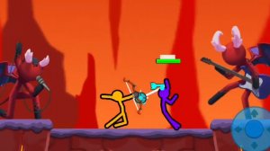 Supreme Duelist Stickman — забавная мобильная игра в жанре драки на палках. Supreme Duelist Stickman