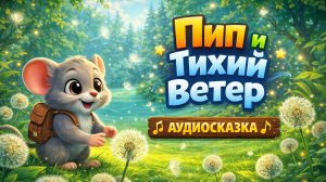 Сказка: Пип и тихий ветер. Аудиосказка для детей. Слушать сказку про мышонка для сна! Серия 3