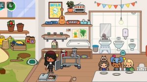 я отправила в тока бока Крис в детский сад!?😳