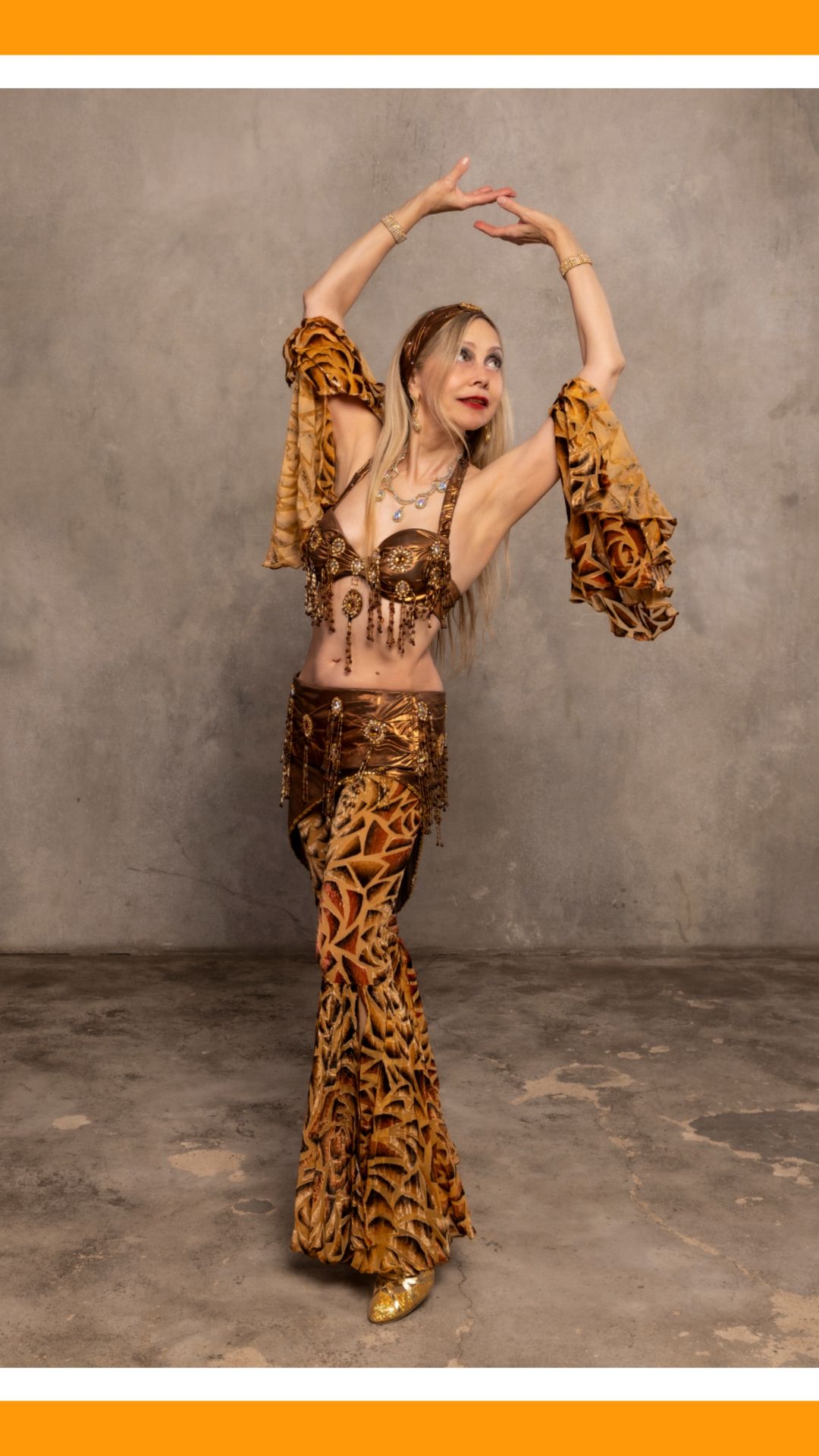 БРОНЗОВЫЙ ЗАГАР восточный костюм от Тани Морозовой