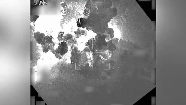 США опубликовало кадры авиаударов по иранскому складу боеприпасов