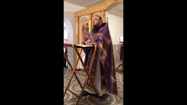 Проповедь в 5-ю Неделю Великого поста. Прп. Мария Египетская.