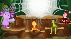 Лунтик. Лунтик учит буквы. Буквы алфавита детям . Часть  12