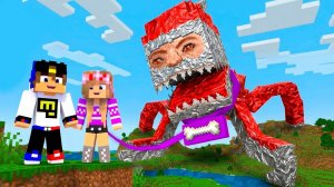 СЛОМАННЫЙ МОД ЭВОЛЮЦИЯ или КАК ИГРАТЬ в МАЙНКРАФТ ДЕВУШКА НУБ И ПРО ТРОЛЛИНГ ВИДЕО MINECRAFT