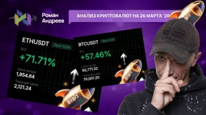 Обзор криптовалют от 26.03.2026 | Роман Андреев