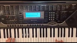 Casio ctk 811 ex -Рок острова-Ничего не говори-Вступление
