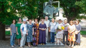 Встреча со скульптором Ольгой Фёдоровной Яковлевой, автором памятника Илье Репину