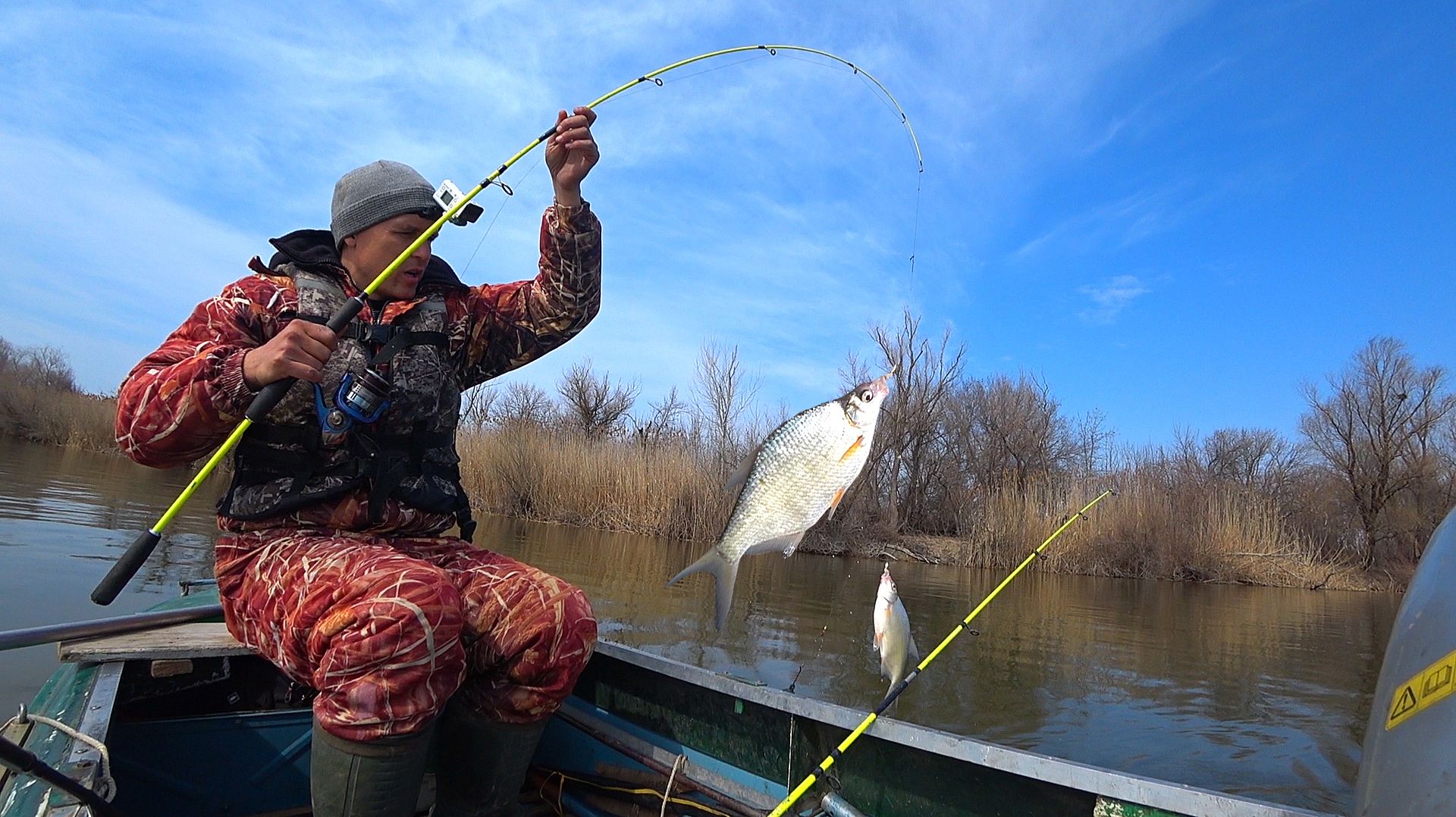 НАСТОЯЩАЯ РЫБАЛКА В АСТРАХАНИ, ЛОВИТСЯ ТОЛЬКО ОНА. Весенняя рыбалка на спиннинг. Рыбалка на джиг.