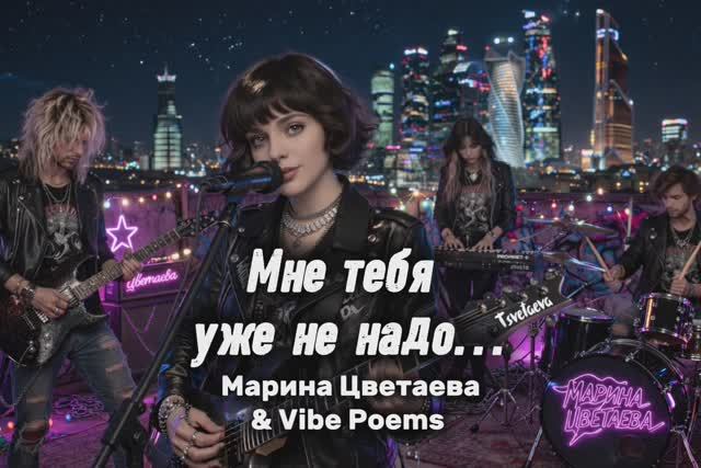 Мне тебя уже не надо… Марина Цветаева & Vibe Poems