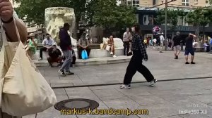 Funking up the Blues on the Street in Frankfurt - Suzie Q