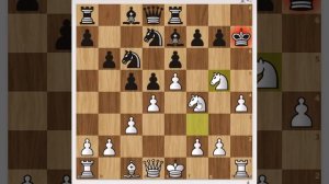 Самая распространённая шахматная ловушка с жертвой слона на _h7_ в начале партии