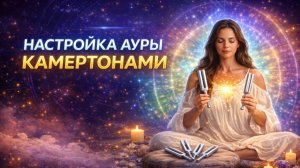 НАСТРОЙКА АУРЫ КАМЕРТОНАМИ