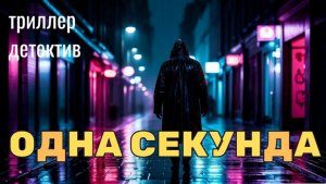 Аудиокнига "ОДНА СЕКУНДА" триллер детектив полностью