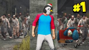 Я остался последним выжившим в зомби апокалипсисе! - выживание в гта 5!