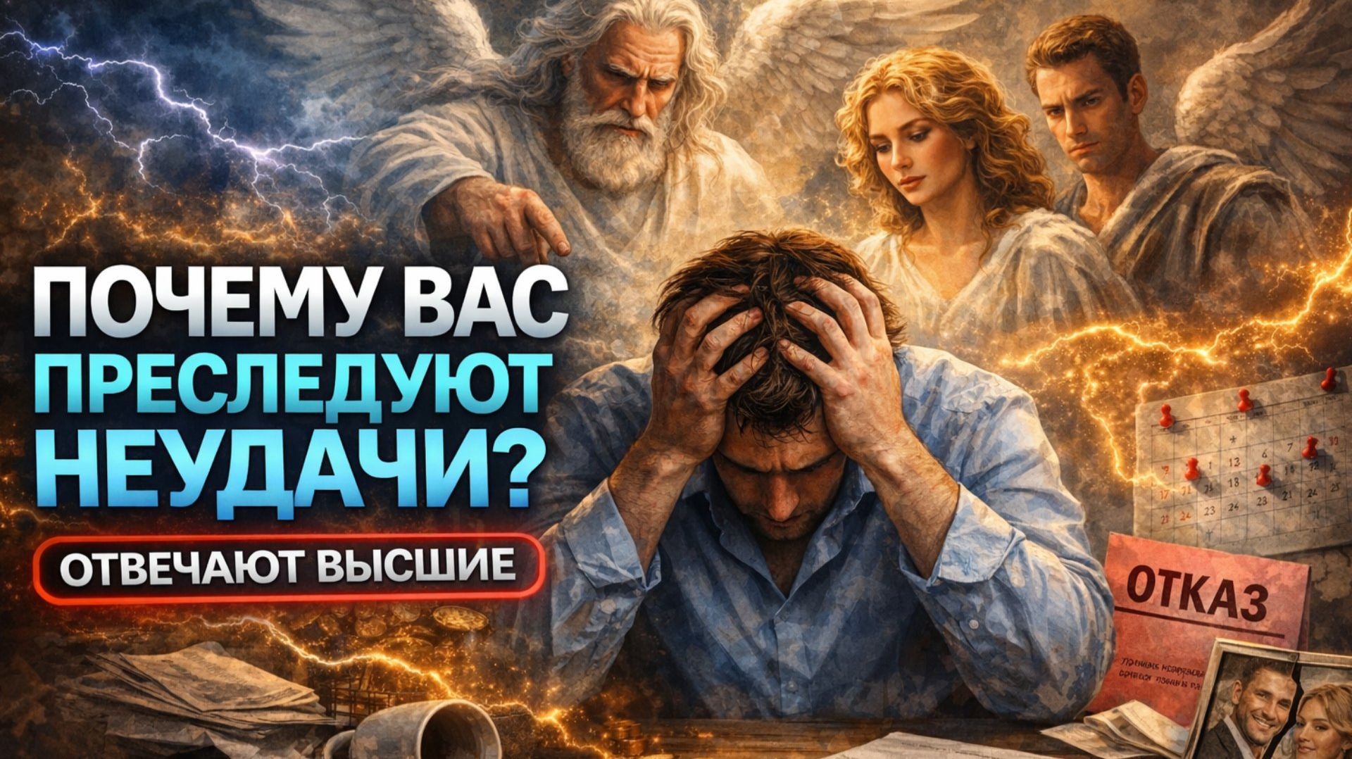 ПОЧЕМУ ВАС ПРЕСЛЕДУЮТ НЕУДАЧИ — ОТВЕЧАЮТ ВЫСШИЕ