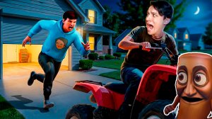 ЗРЯ Я УГНАЛ КВАДРОЦИКЛ У ХОЛИБАМА…😱 ПОБЕГ ОТ БЛОГЕРА (КОНЦОВКА №2)