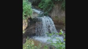 Горчаковщинский водопад зимой и летом