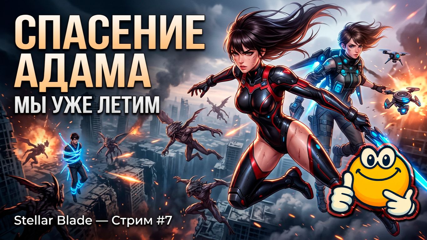 СПАСЕНИЕ АДАМА  Stellar Blade