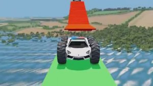 Мультики для детей . Мультик про машинки . Разноцветные машинки катаются . Яркий мультик для малышей